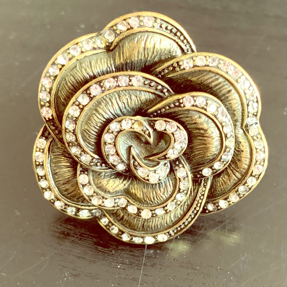 Flower Costume Cocktail Ring